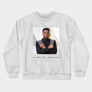 Chadwick Boseman (Wakanda Forever Polaroid) Crewneck Sweatshirt